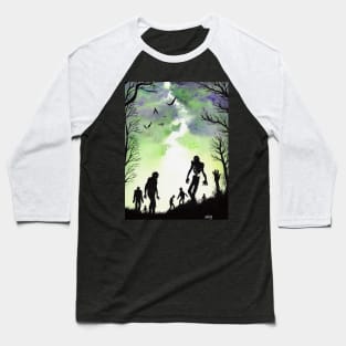 Shadows of the Dead Baseball T-Shirt